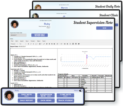 Screenshots of BIPTrack reports